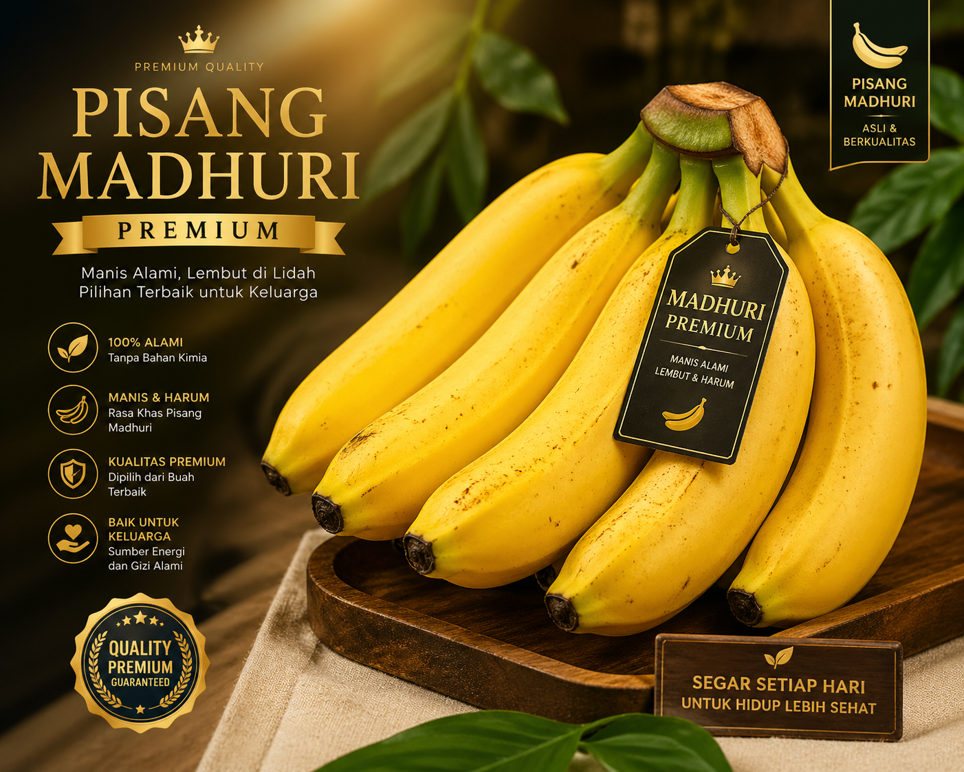 Pisang Madhuri Premium