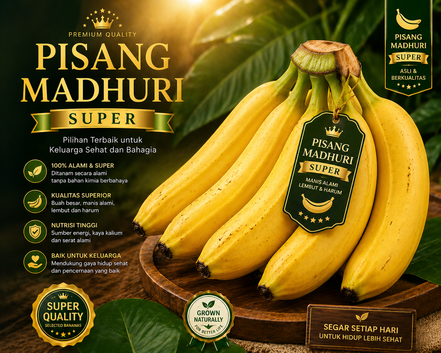 Pisang Madhuri Super